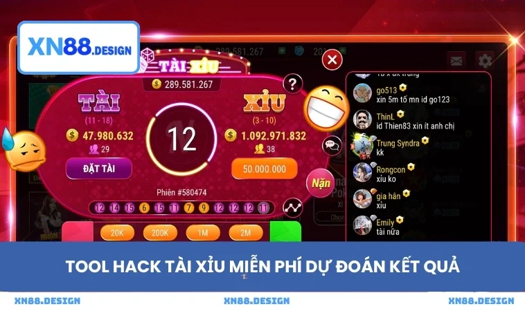 Tool hack tài xỉu miễn phí dự đoán kết quả